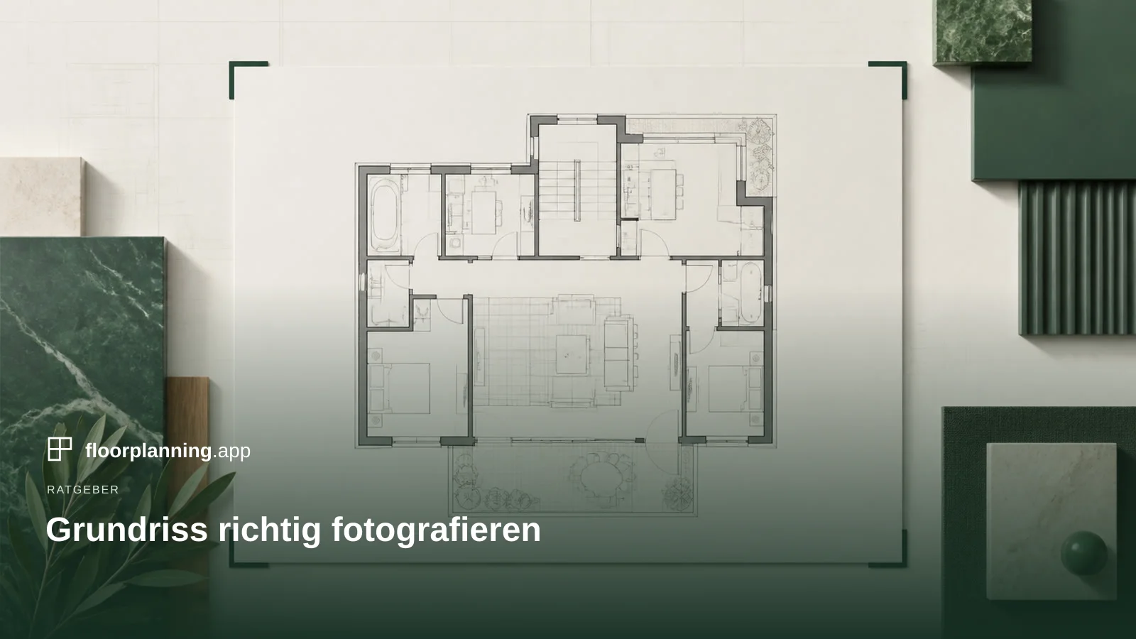 Grundriss richtig fotografieren: 7 Tipps für eine genaue Erkennung