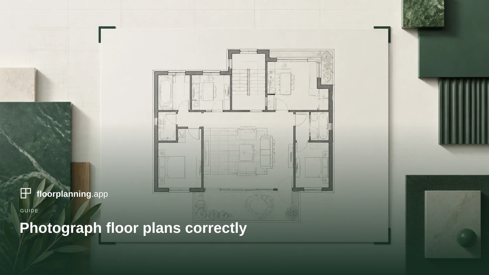 How to photograph a floor plan: 7 tips for accurate recognition