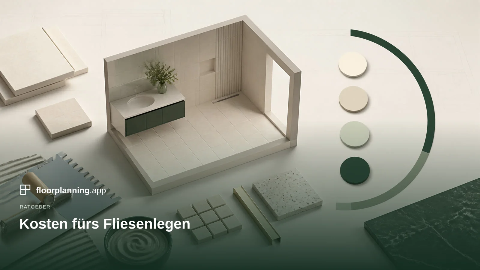 Was kostet das Verlegen von Fliesen? Preise 2026