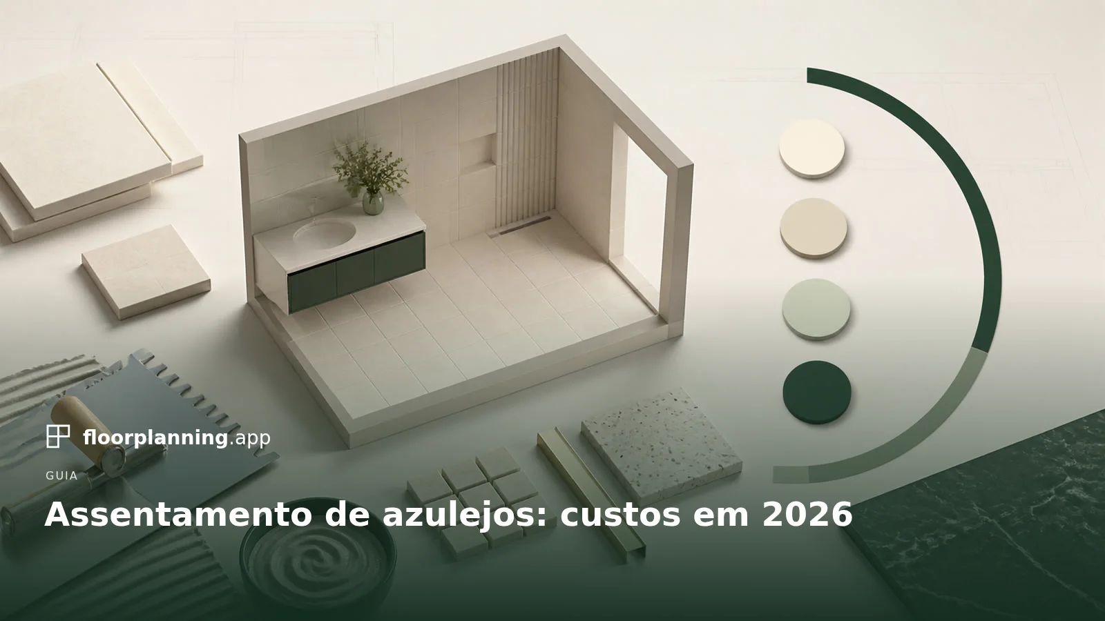 Quanto custa assentar azulejos? Preços 2026