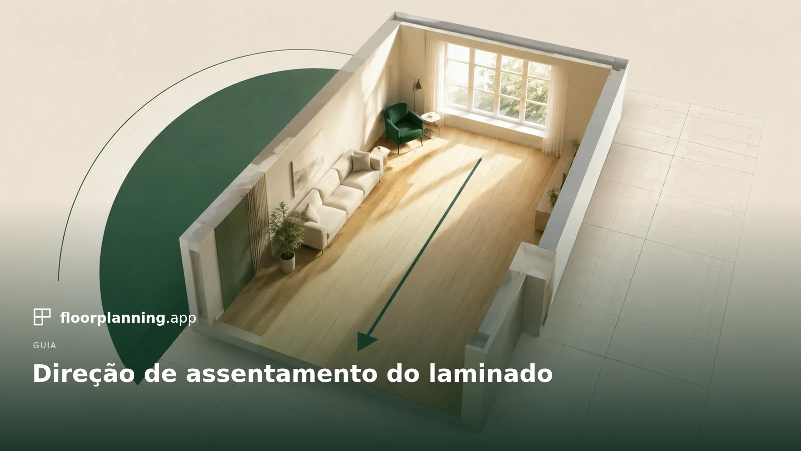 Laminado: direção de instalação correta?