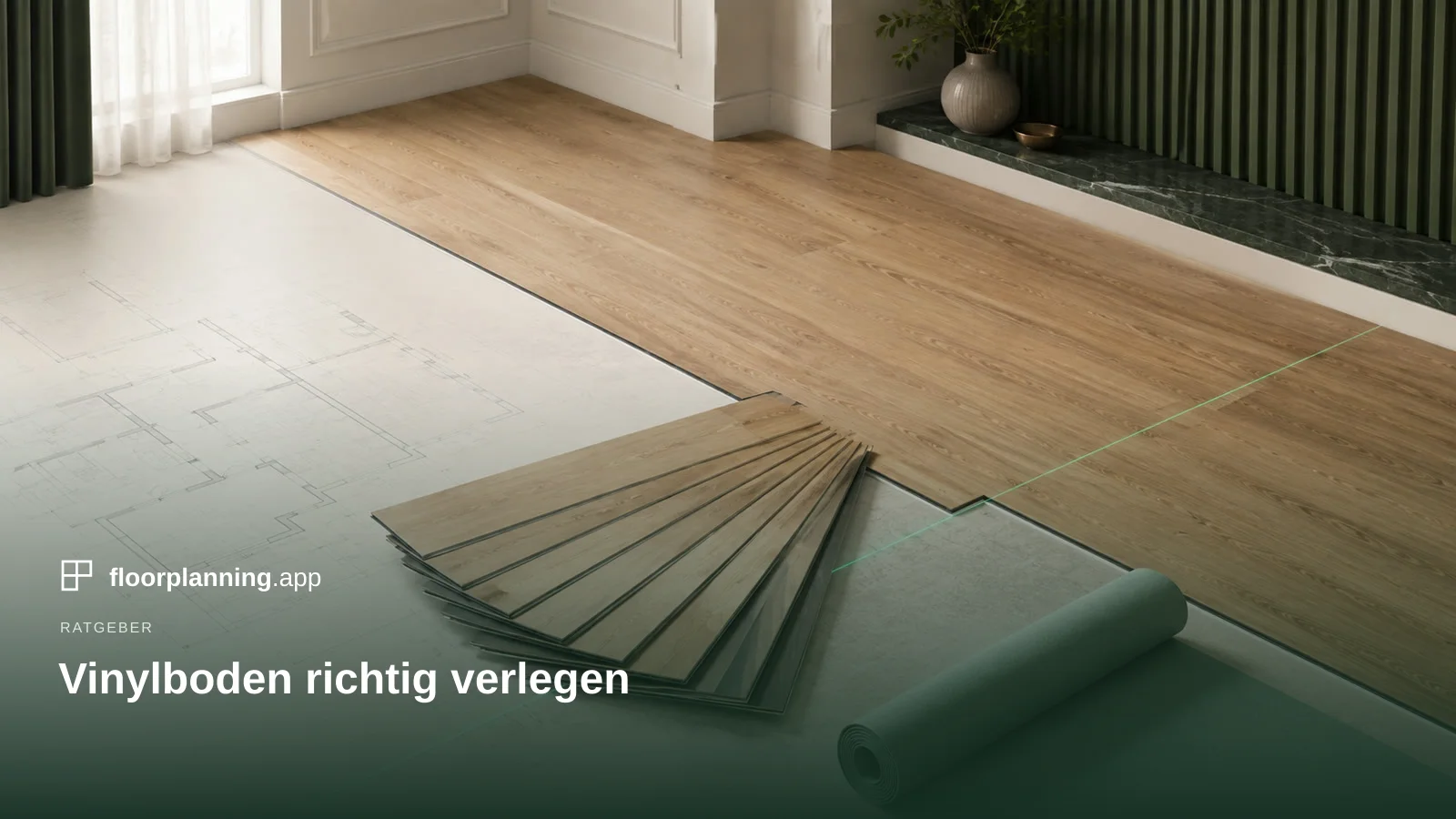 Vinylboden verlegen: Klick-Vinyl vs. Klebe-Vinyl im Vergleich