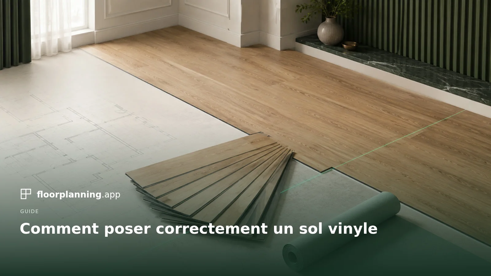 Pose du vinyle : vinyle à clipser ou à coller, comparatif