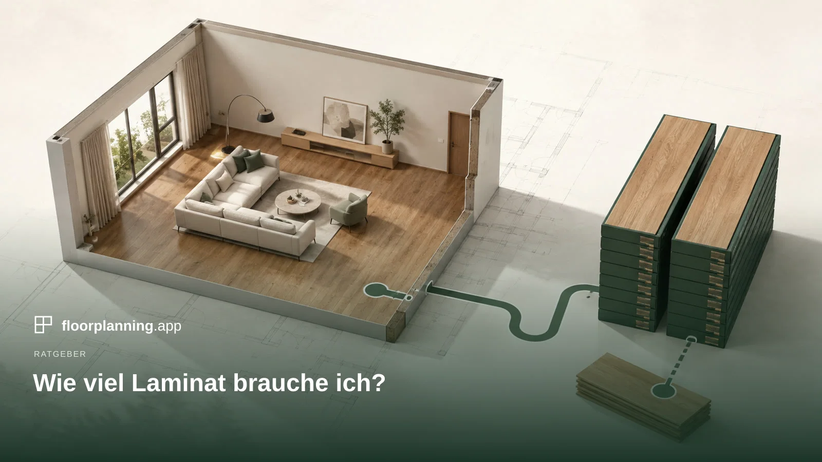 Wie viel Laminat brauche ich?
