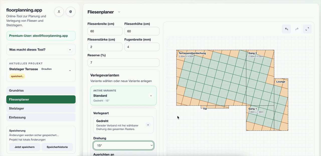 Tile Pattern Calculator